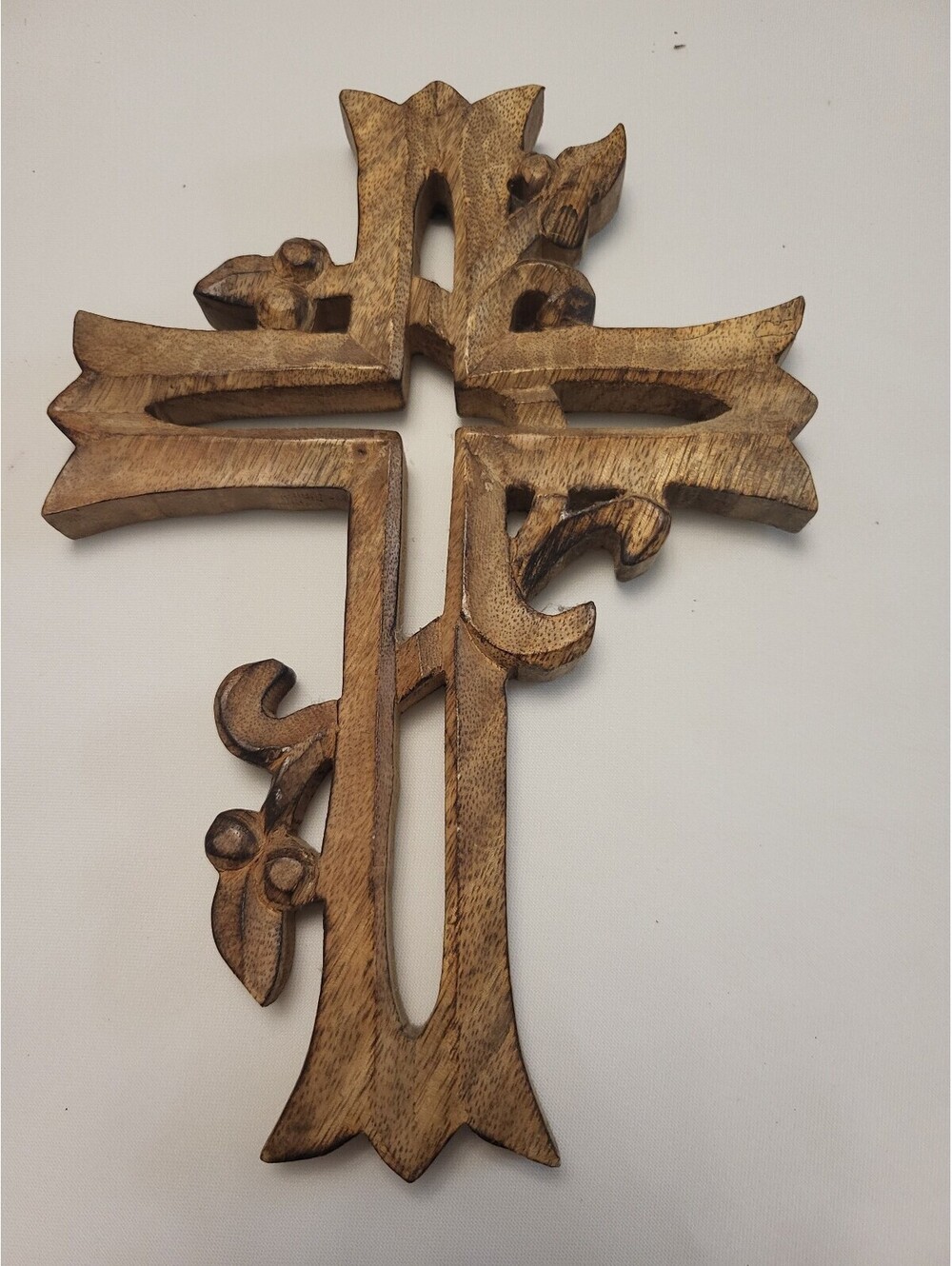 Handcrafted Wooden 10x7 " Decorative Cross Wall Hanging